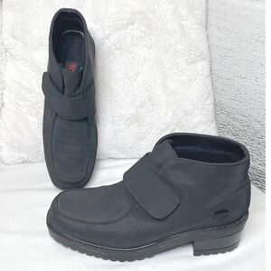 TOTES All Weather Jennifer Black Block Heel Size‎ 7M Ankle Boots Women's